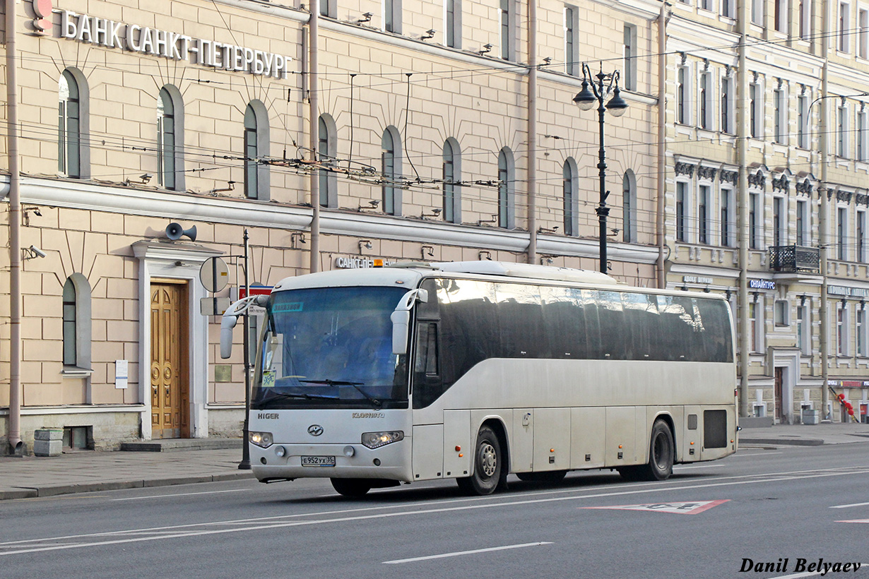 Вологодская область, Higer KLQ6129TQL № Е 952 УХ 35