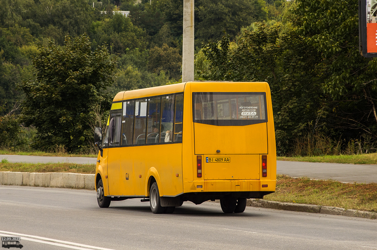 Полтавская область, Рута 25 № BI 4809 AA