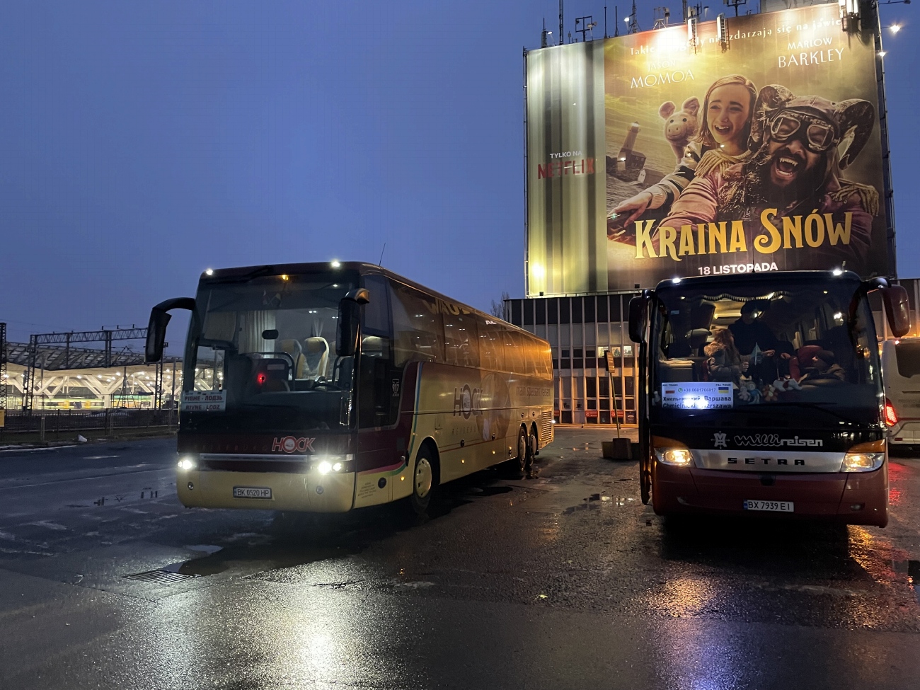 Ровненская область, Van Hool T917 Acron № BK 0520 HP; Хмельницкая область, Setra S415HD № BX 7939 EI