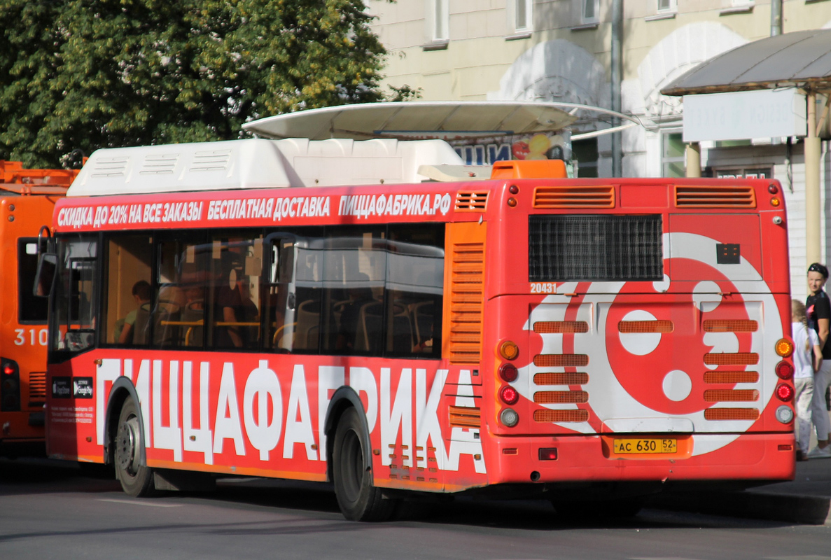 Нижегородская область, ЛиАЗ-5292.67 (CNG) № 20431