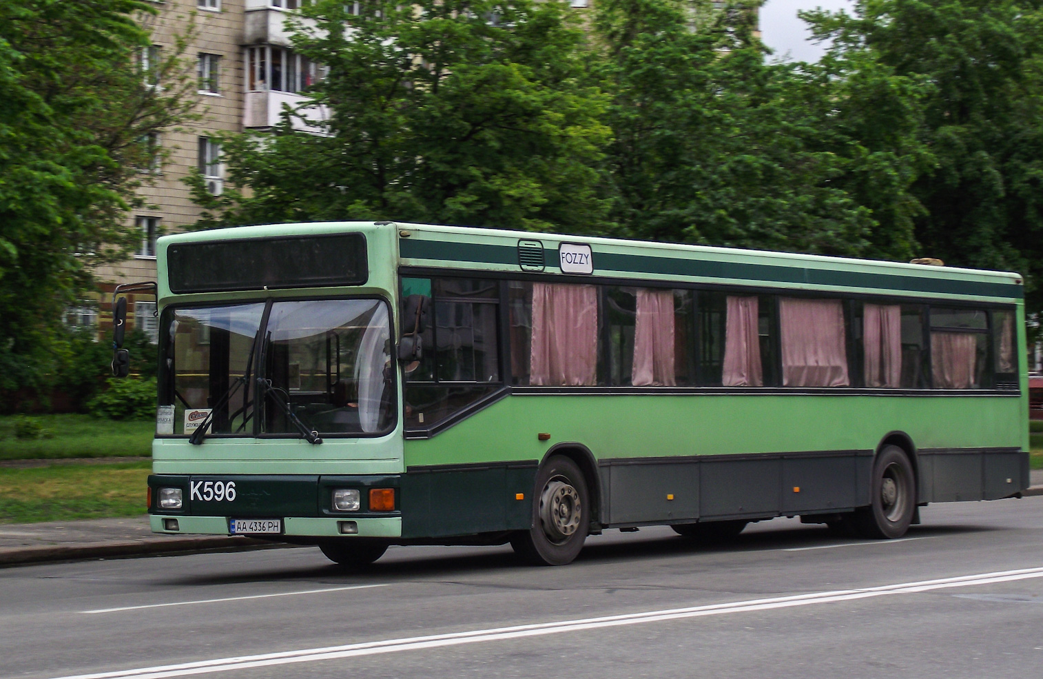 Киев, MAN A12 EL202 № К596