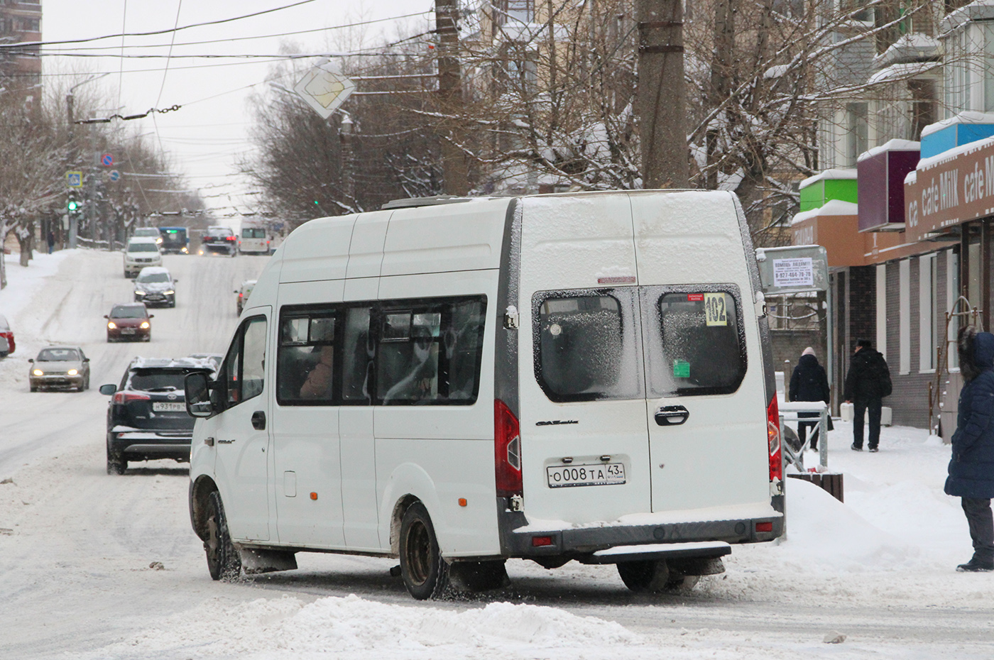Кировская область, ГАЗ-A65R32 Next № О 008 ТА 43