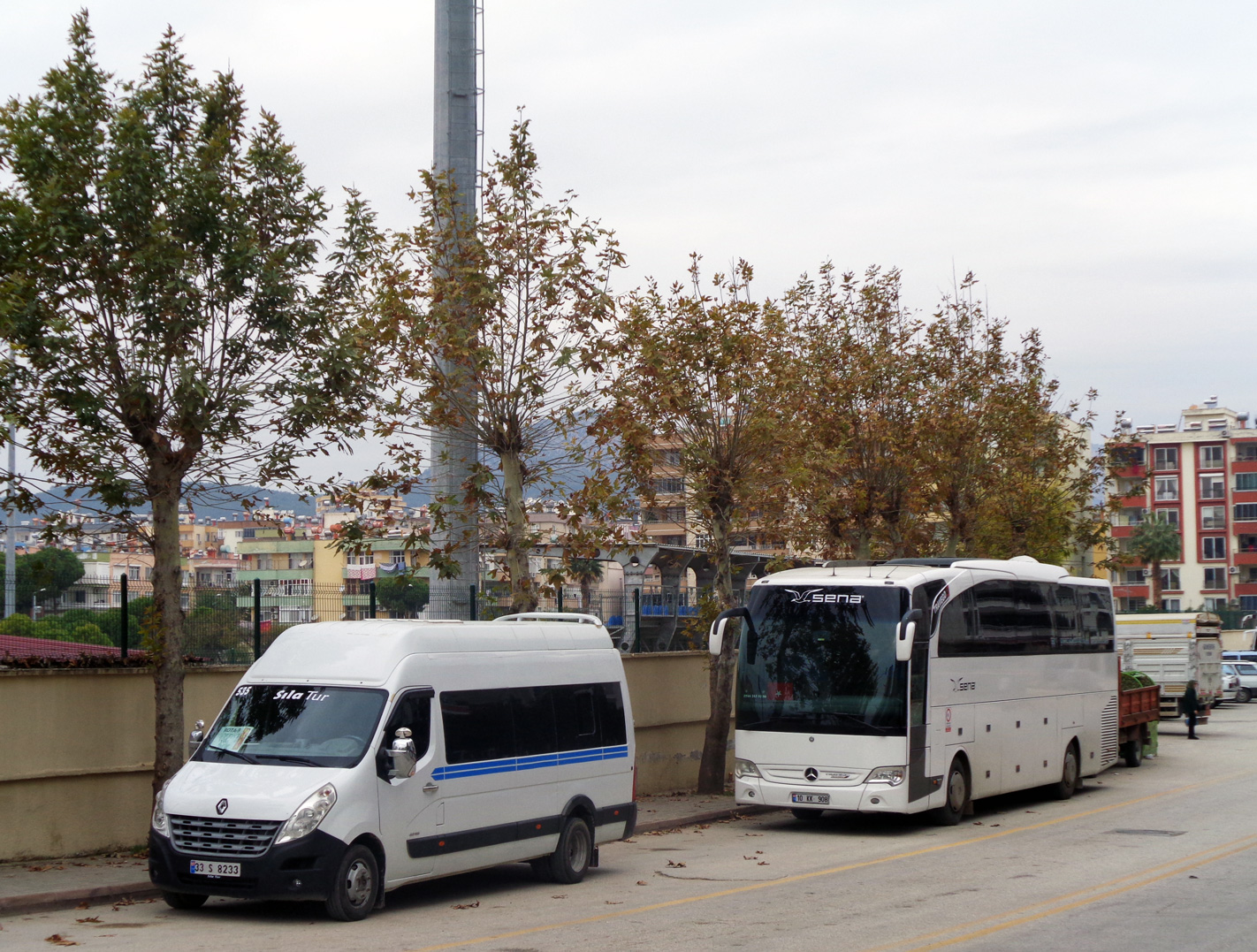 Турция, Renault Master III № 535; Турция, Mercedes-Benz Travego II 15SHD № 10 KK 908