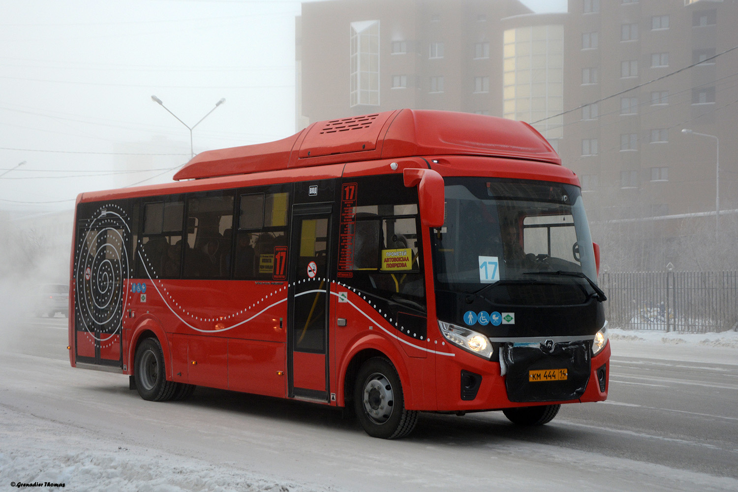 Саха (Якутия), ПАЗ-320415-14 "Vector Next" № КМ 444 14
