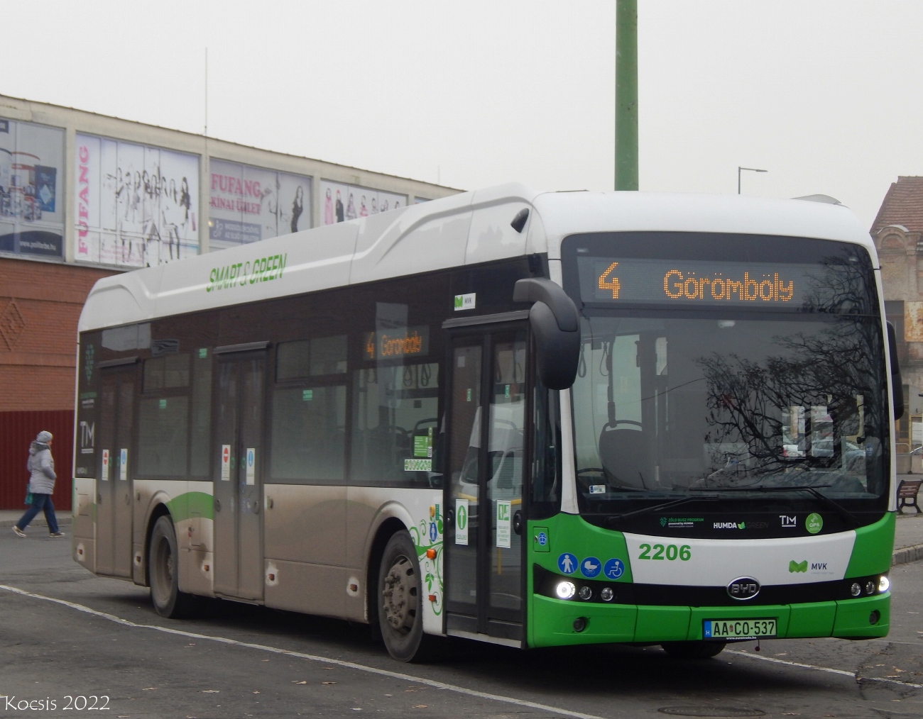 Венгрия, BYD K9UD № 2206