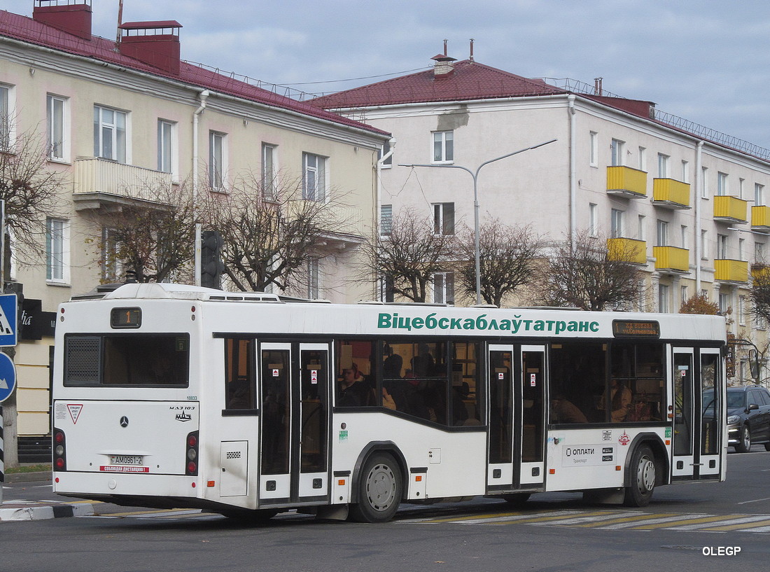 Витебская область, МАЗ-103.486 № 10033
