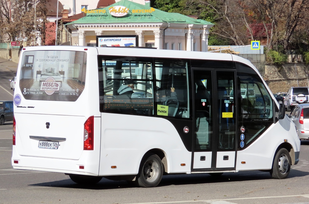 Ставропольский край, ГАЗ-A68R52 City № К 888 ЕК 126