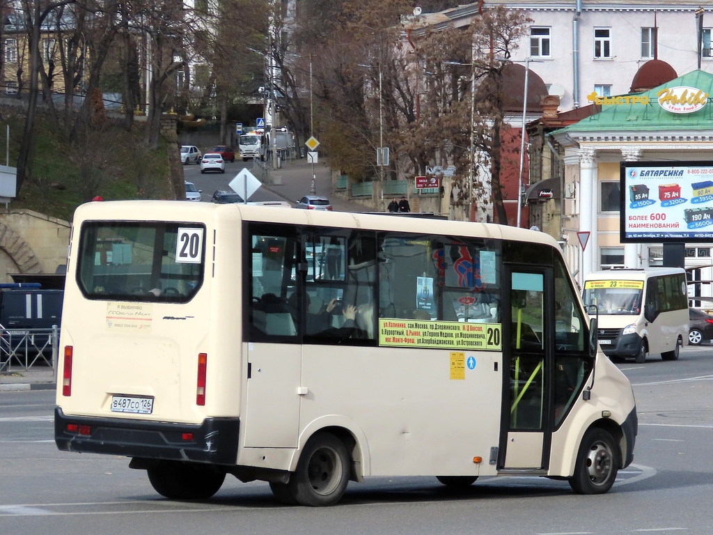 Ставропольский край, ГАЗ-A64R42 Next № В 487 СО 126 Ставропольский край, ГАЗ-A64R42 Next № В 487 СО 126