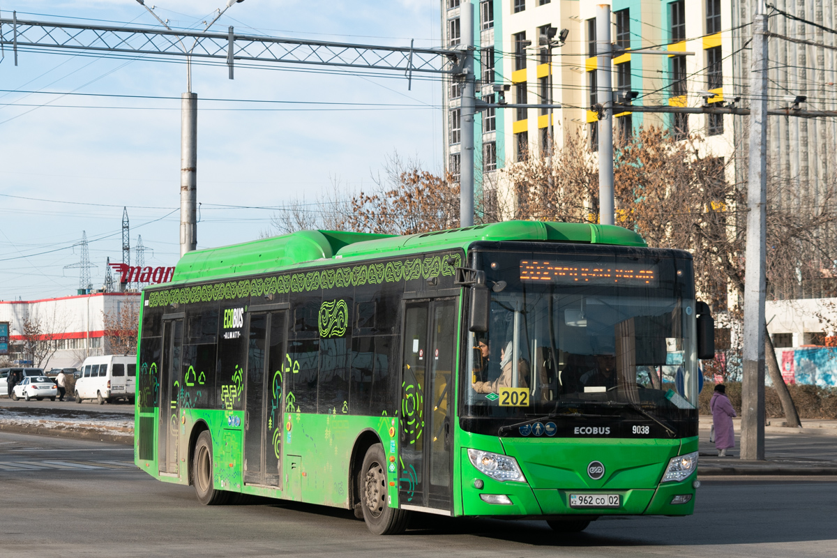 Алматы, Foton BJ6123C6CTD-A1 № 9038