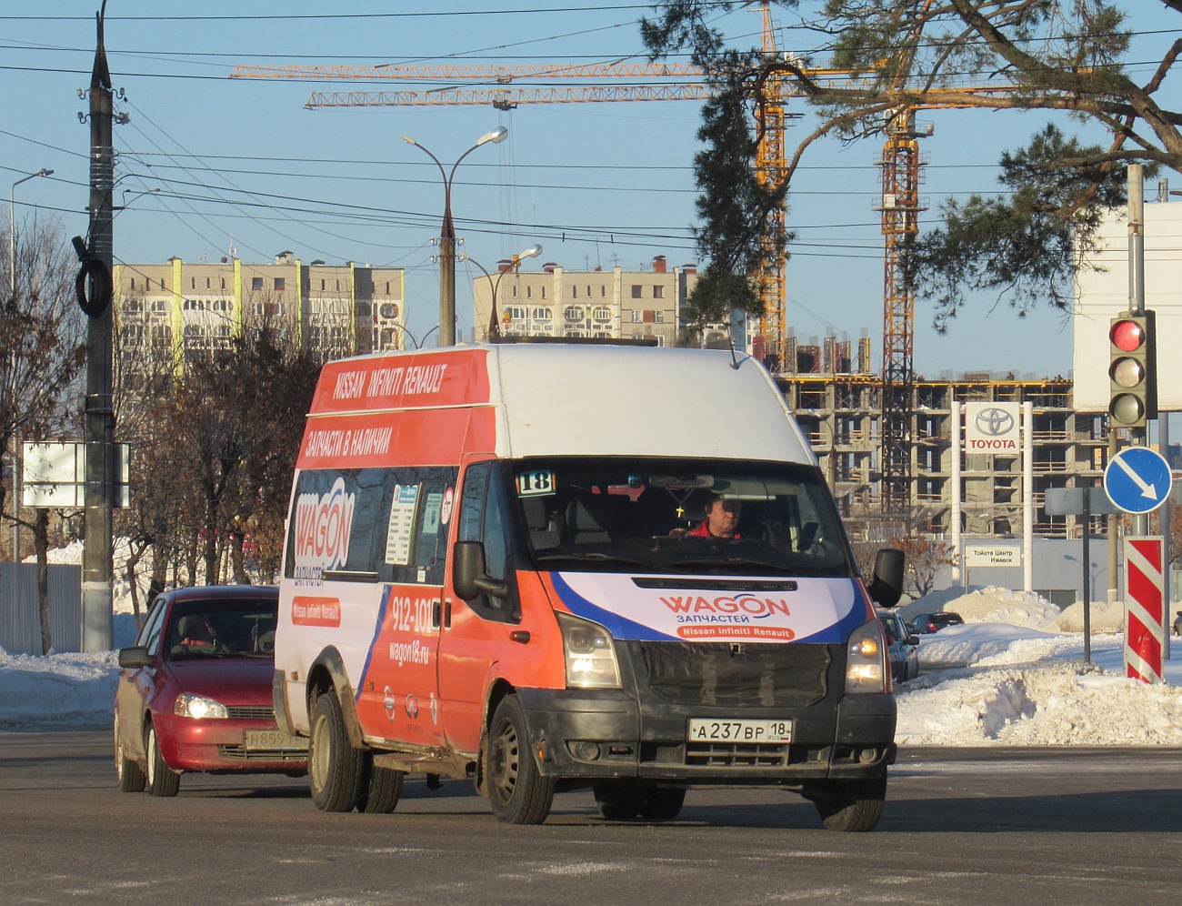 Удмуртия, Имя-М-3006 (Z9S) (Ford Transit) № А 237 ВР 18 Удмуртия, Имя-М-3006 (Z9S) (Ford Transit) № А 237 ВР 18