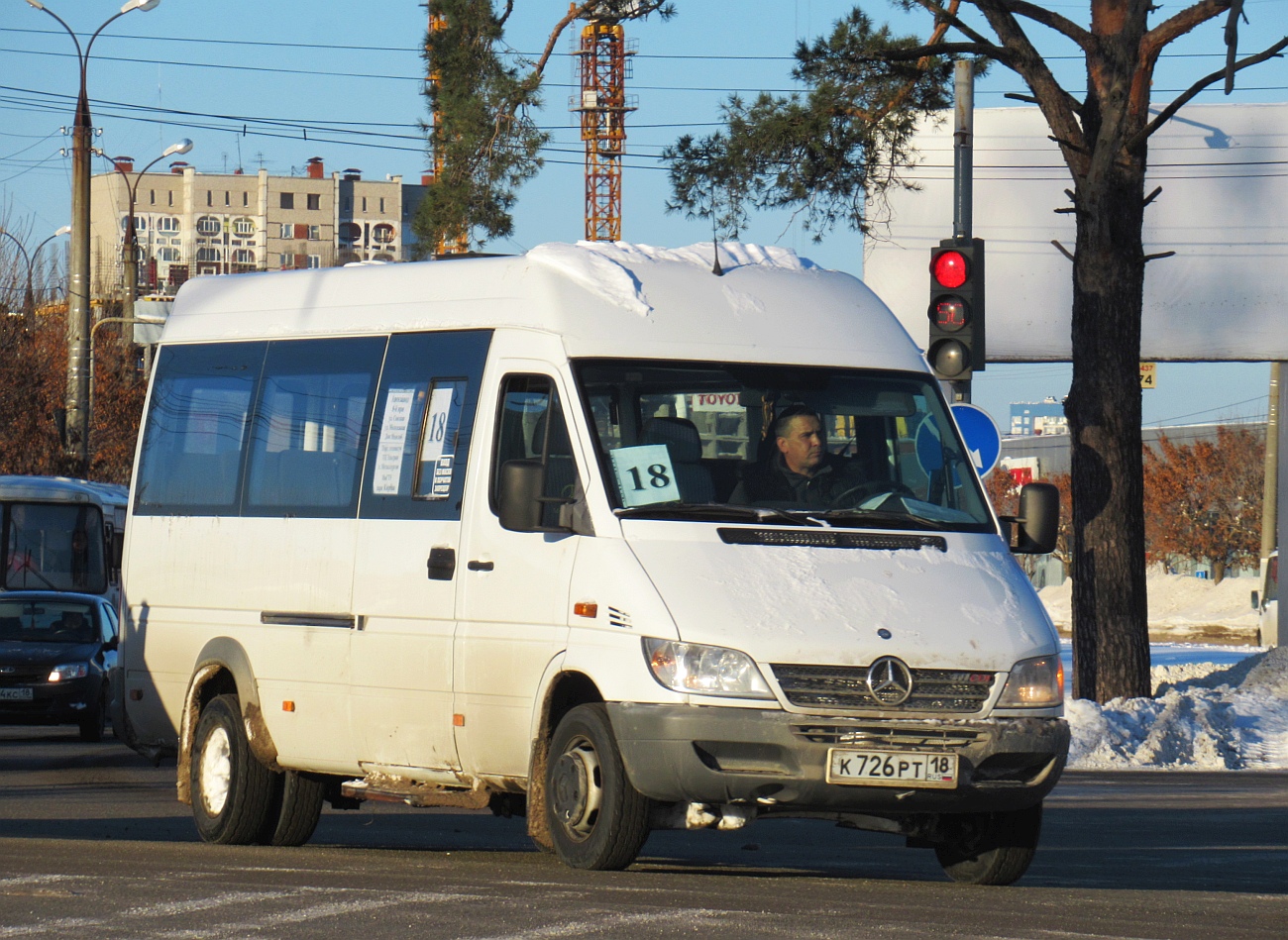 Удмуртия, Луидор-223201 (MB Sprinter Classic) № К 726 РТ 18