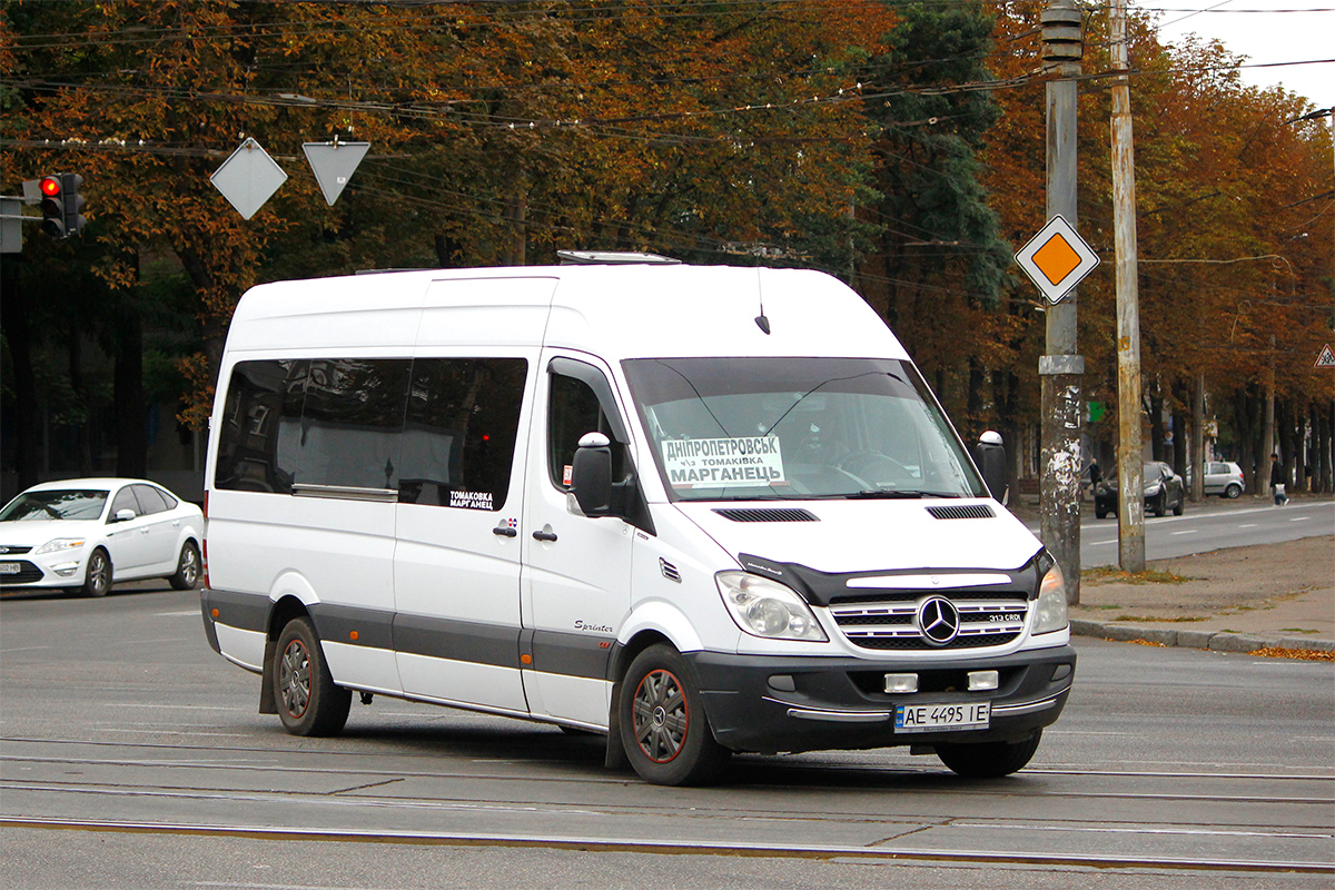 Днепропетровская область, Mercedes-Benz Sprinter W906 313CDI № AE 4495 IE Днепропетровская область, Mercedes-Benz Sprinter W906 313CDI № AE 4495 IE