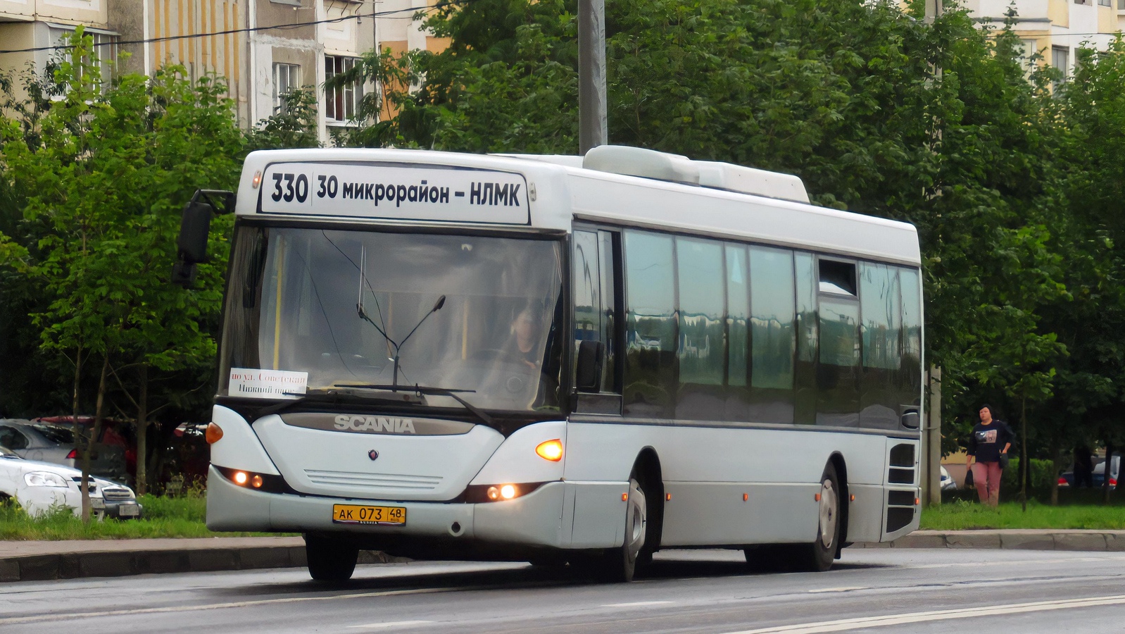 Lipetsk region, Scania OmniLink II (Scania-St.Petersburg) # АК 073 48