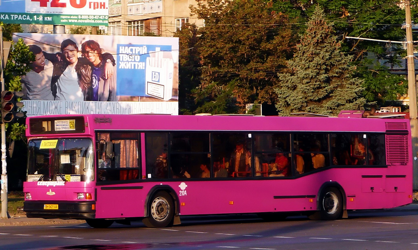 Одесская область, МАЗ-103.075 № 2104 Одесская область, МАЗ-103.075 № 2104