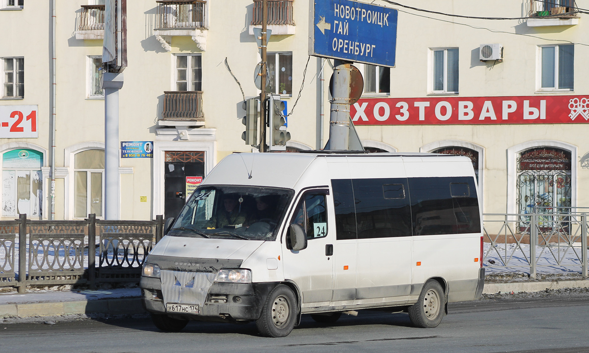 Оренбургская область, FIAT Ducato 244 CSMMC-RLL, -RTL № У 617 НС 174