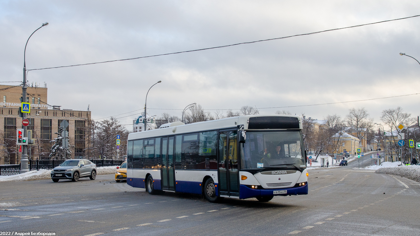 Москва, Scania OmniLink II (Скания-Питер) № Е 615 КХ 99 Москва, Scania OmniLink II (Скания-Питер) № Е 615 КХ 99