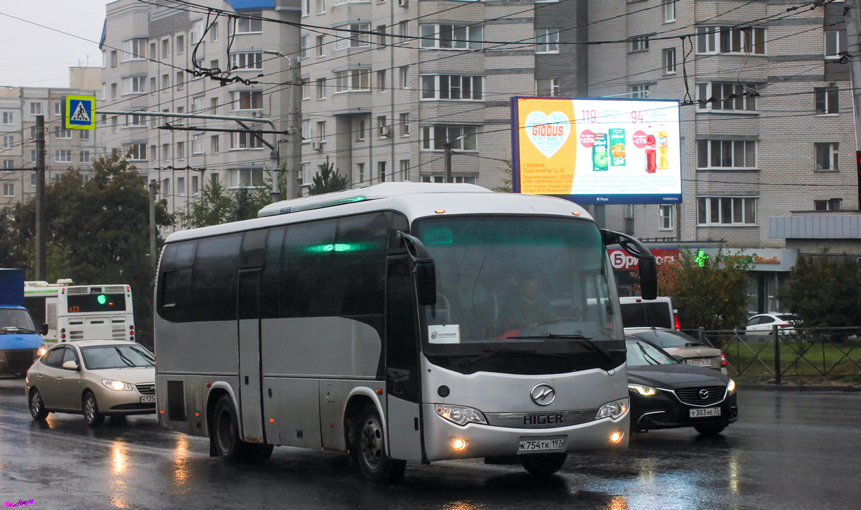 Москва, Higer KLQ6885 № К 754 ТК 197