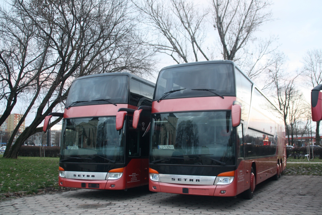 Польша, Setra S431DT № LU 131NV; Польша, Setra S431DT № LU 130NV Польша, Setra S431DT № LU 131NV; Польша, Setra S431DT № LU 130NV