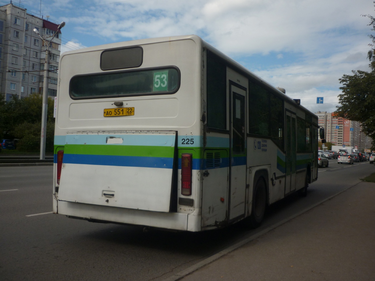 Алтайский край, Scania CN113CLL MaxCi № АО 551 22