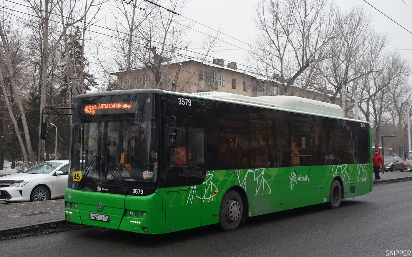 Алматы, Golden Dragon XML6125CN (Hyundai Trans Auto) № 3579