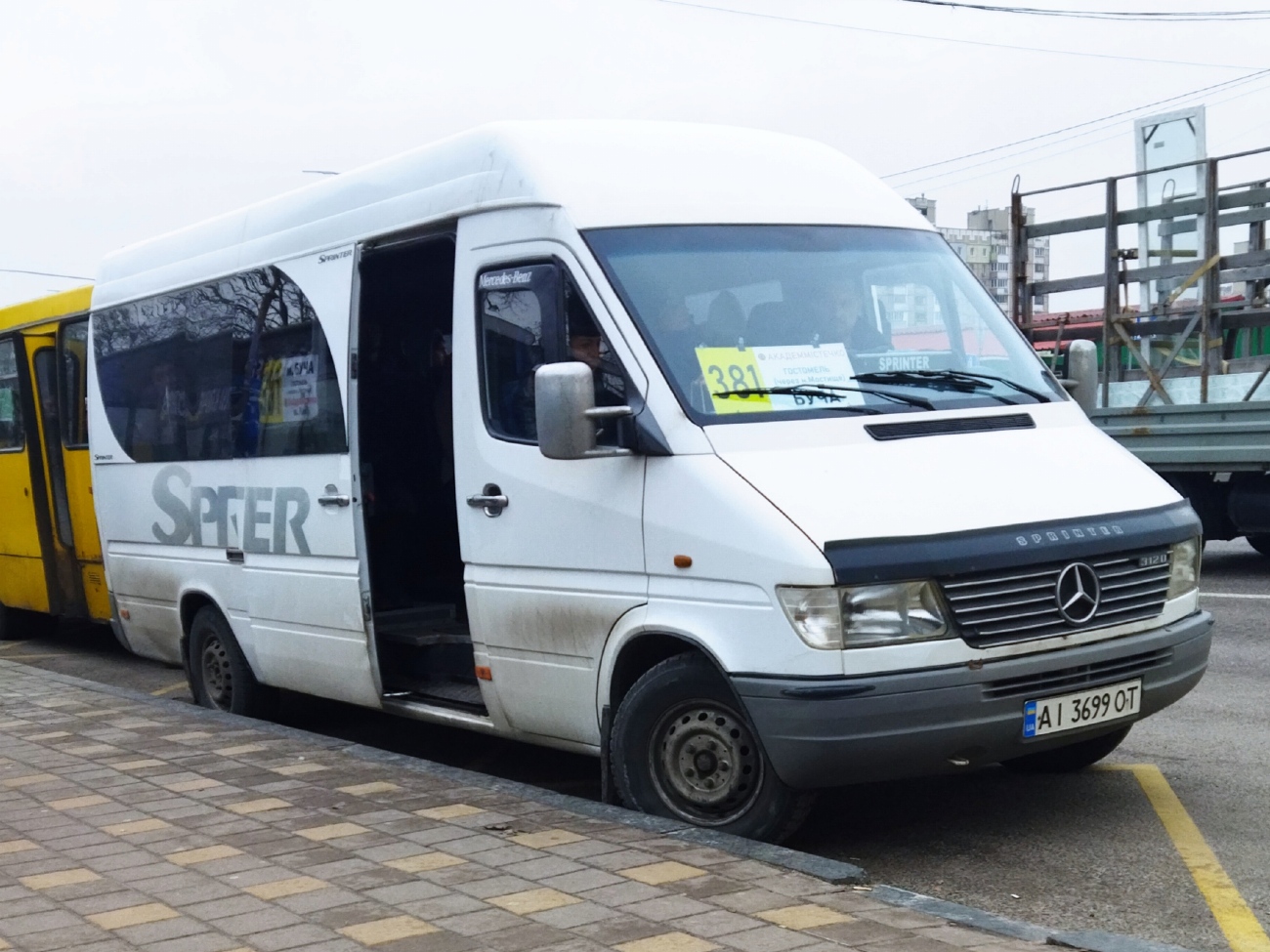 Киевская область, Mercedes-Benz Sprinter W903 312D № AI 3699 OT