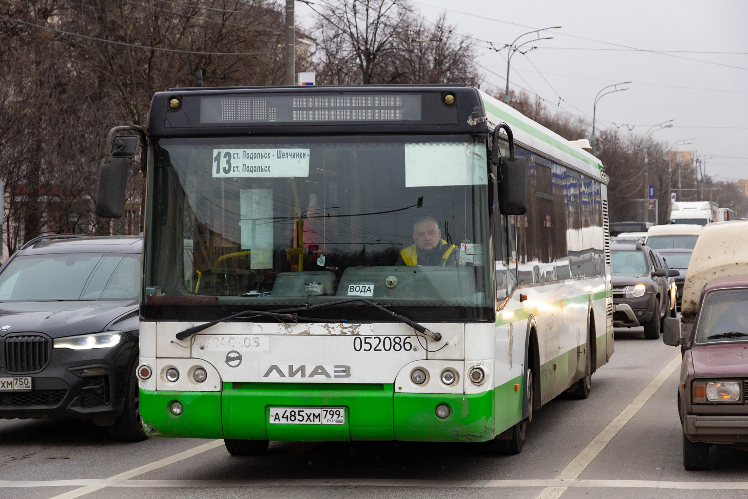 Moscow region, LiAZ-5292.22 (2-2-2) # 052086