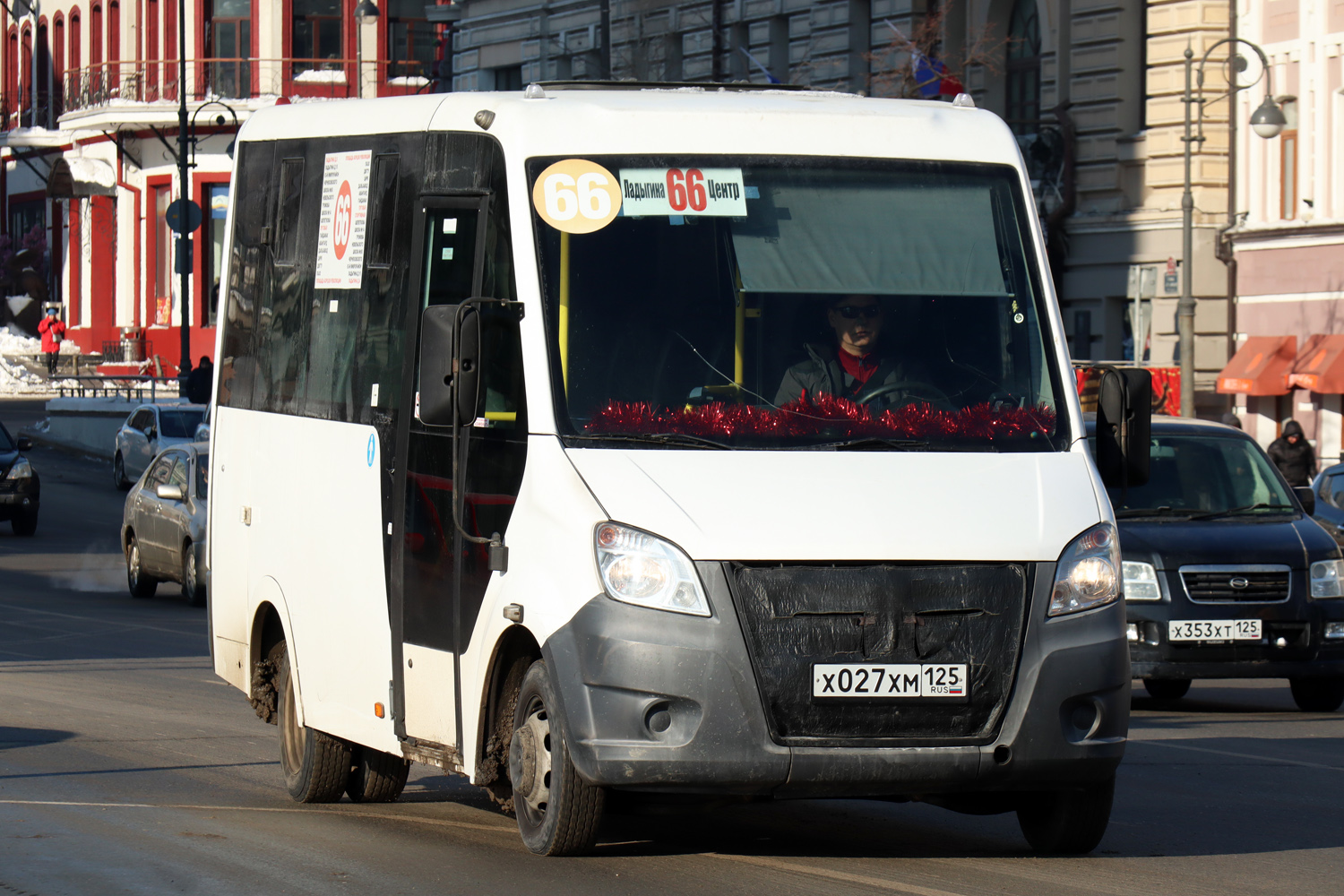 Приморский край, ГАЗ-A64R42 Next № Х 027 ХМ 125