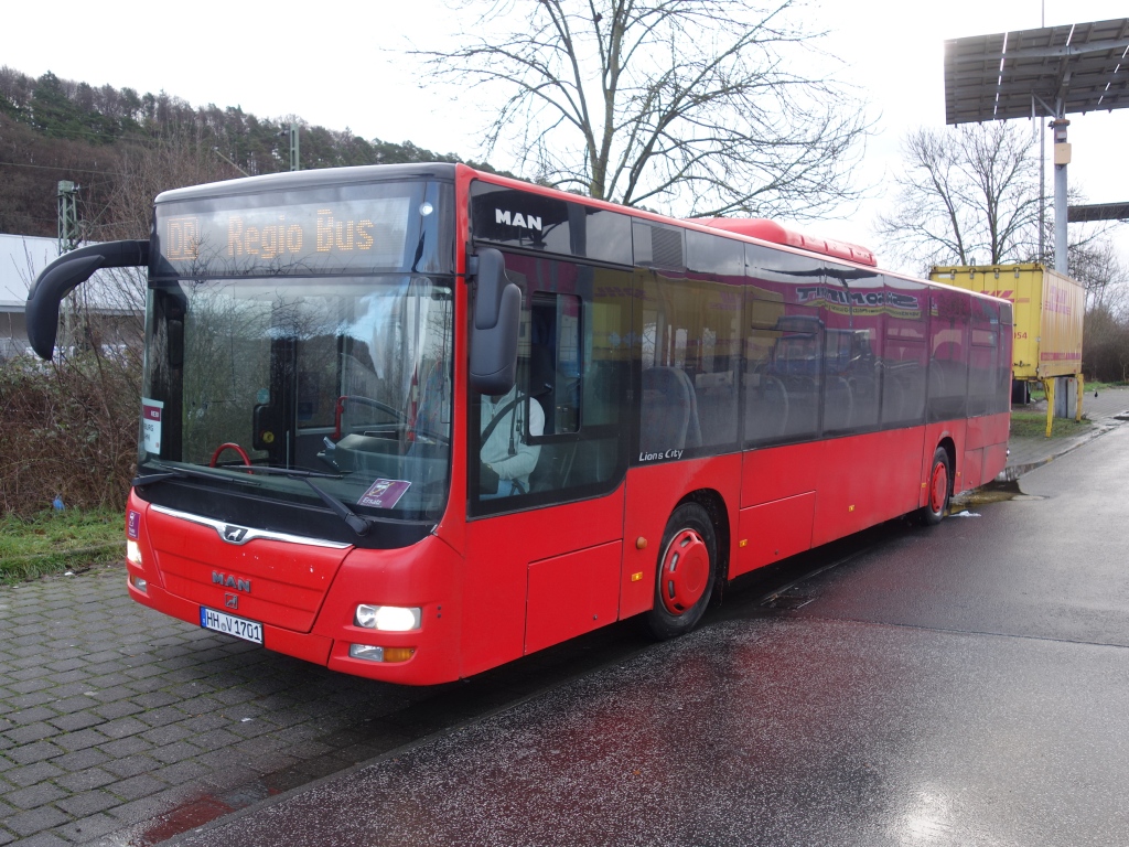 Гамбург, MAN A20 Lion's City Ü NÜ313 № HH-V 1701