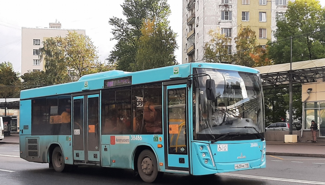 Санкт-Петербург, МАЗ-206.947 № 38486