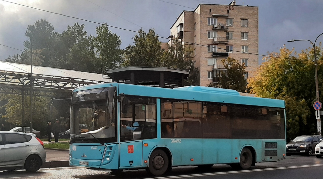 Санкт-Петербург, МАЗ-206.947 № 38492