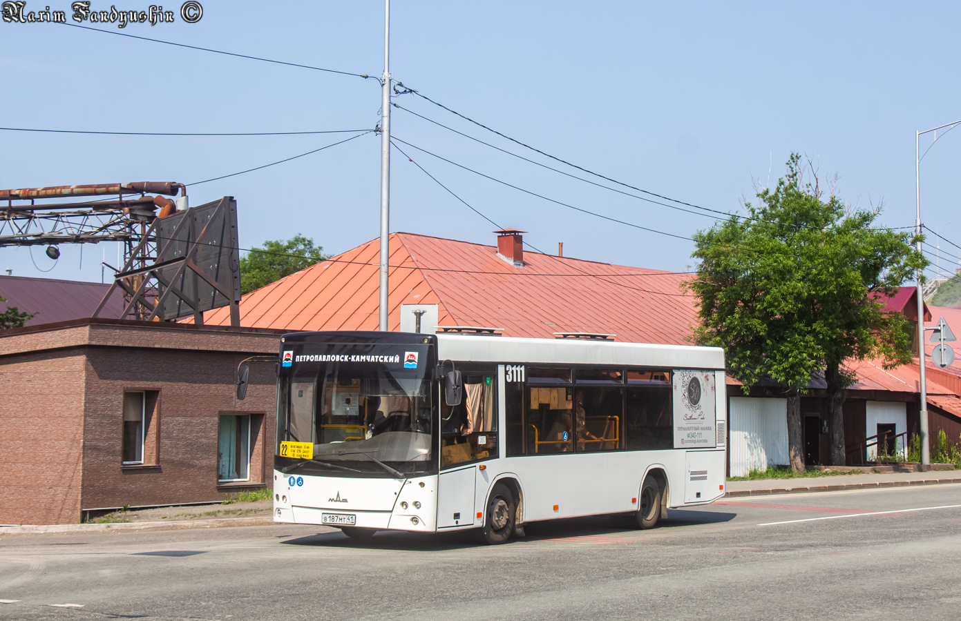 Камчатский край, МАЗ-206.085 № 3111