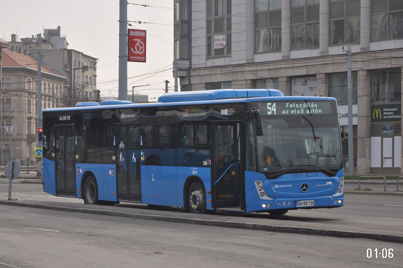 Венгрия, Mercedes-Benz Conecto III № AA DR-718