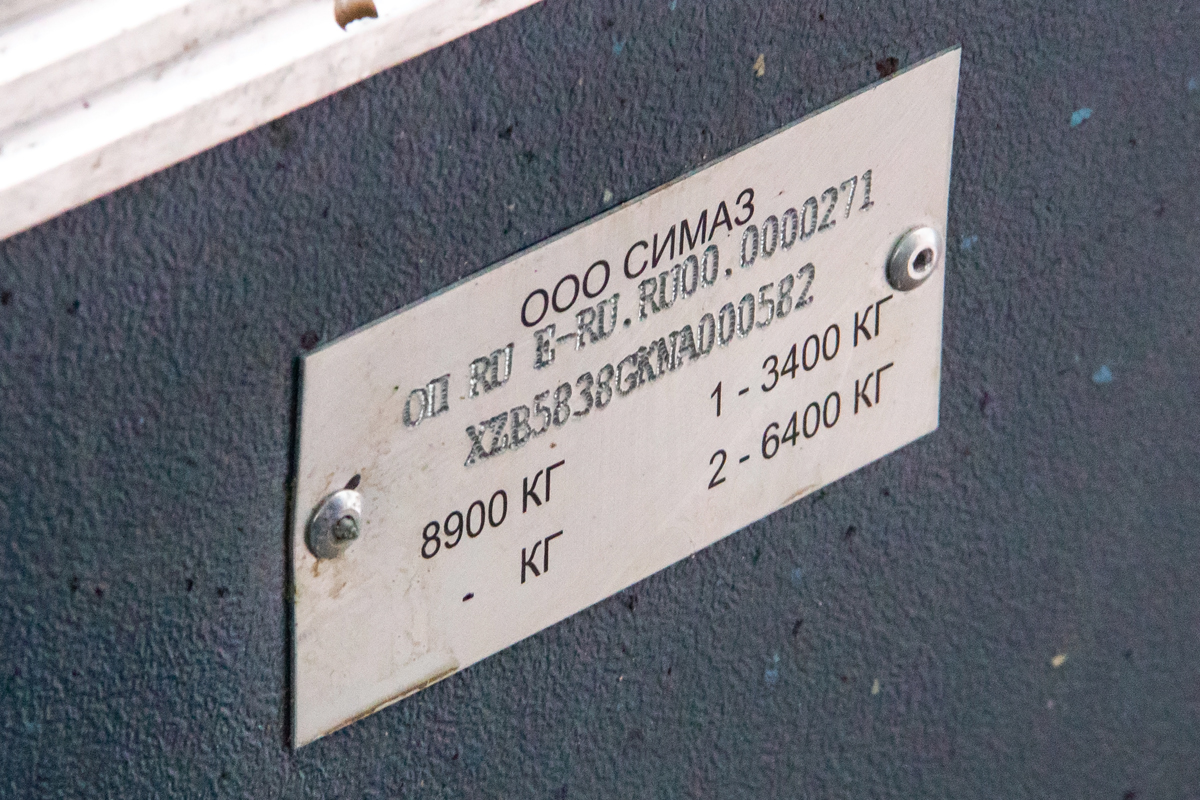 Пермский край, СИМАЗ-2258 № О 205 НО 159