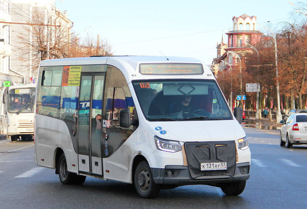 Орловская область, ГАЗ-A68R52 City № К 131 АУ 57