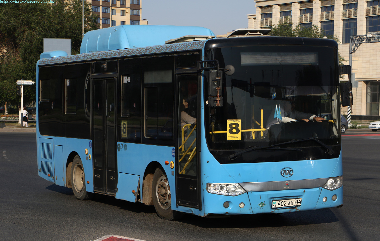 Актюбинская область, Ankai HFF6850HGQ4 (СарыаркаАвтоПром) № 402 AX 04