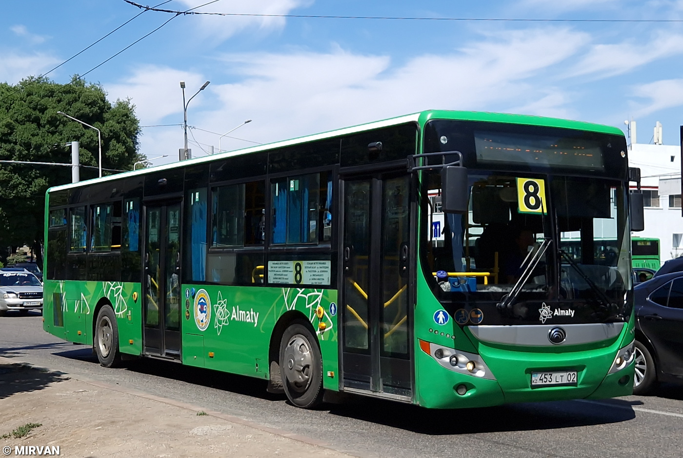 Алматы, Yutong ZK6118HGA (СарыаркаАвтоПром) № 453 LT 02