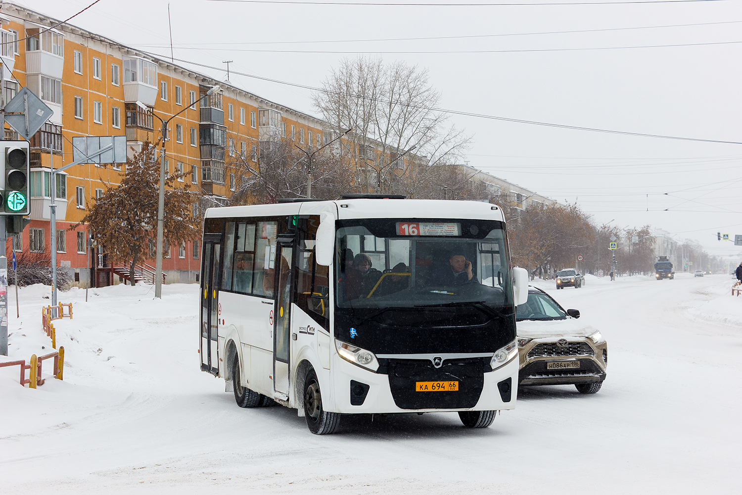 Свердловская область, ПАЗ-320435-04 "Vector Next" № КА 694 66