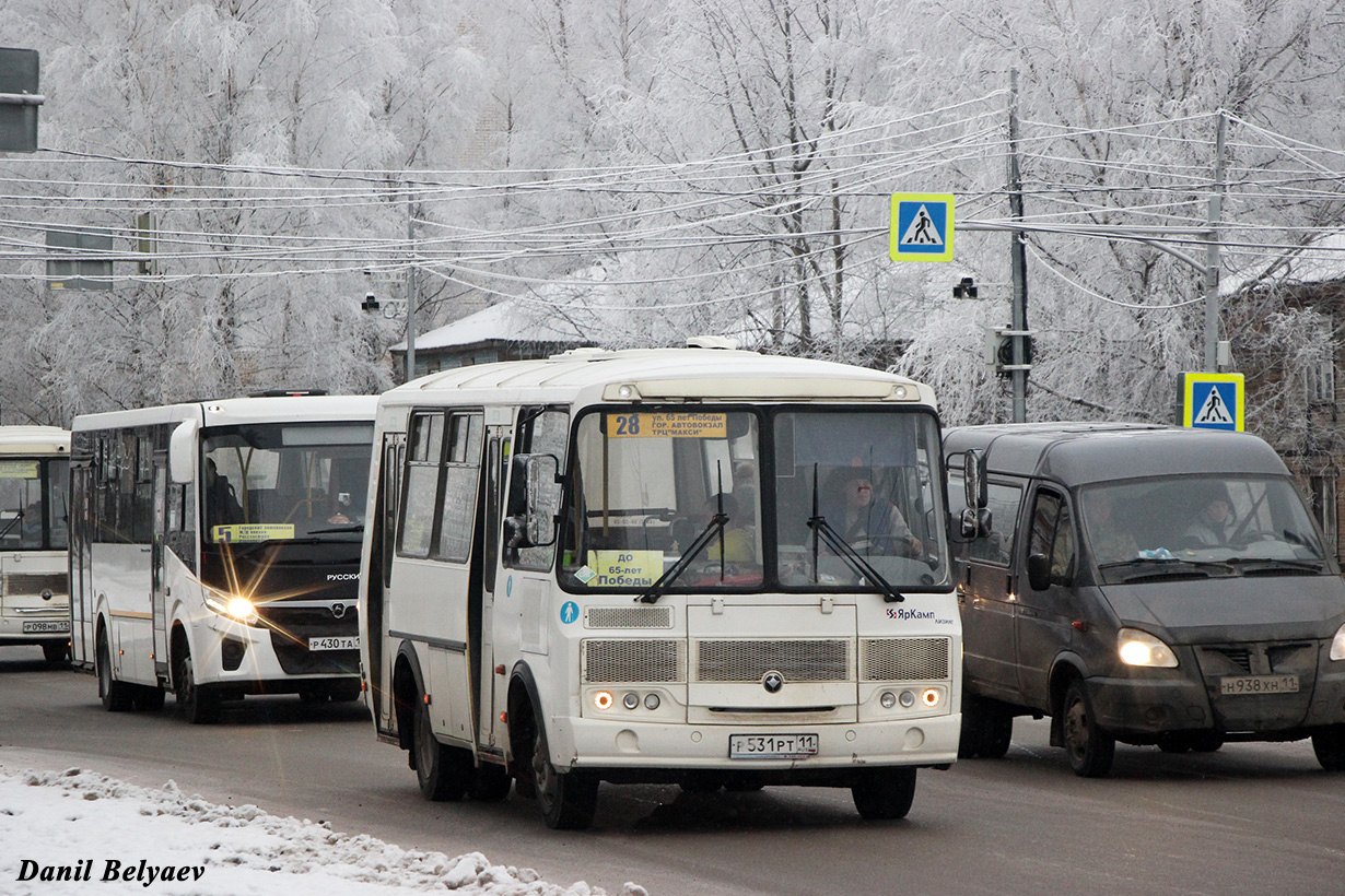 Коми, ПАЗ-32054 № Р 531 РТ 11