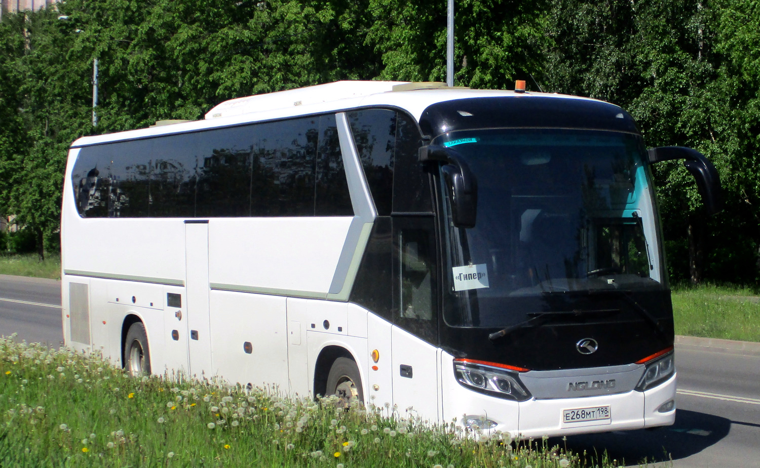 Санкт-Петербург, King Long XMQ6129Y № Е 268 МТ 198