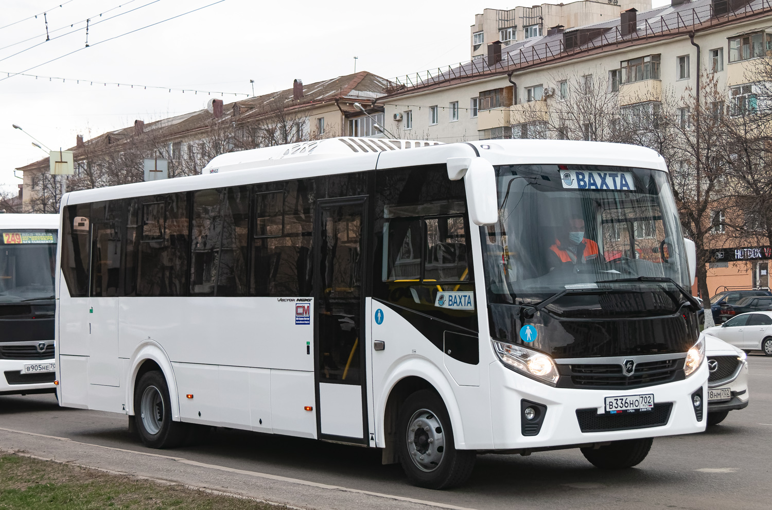 Башкортостан, ПАЗ-320455-04 "Vector Next" (межгород) № В 336 НО 702