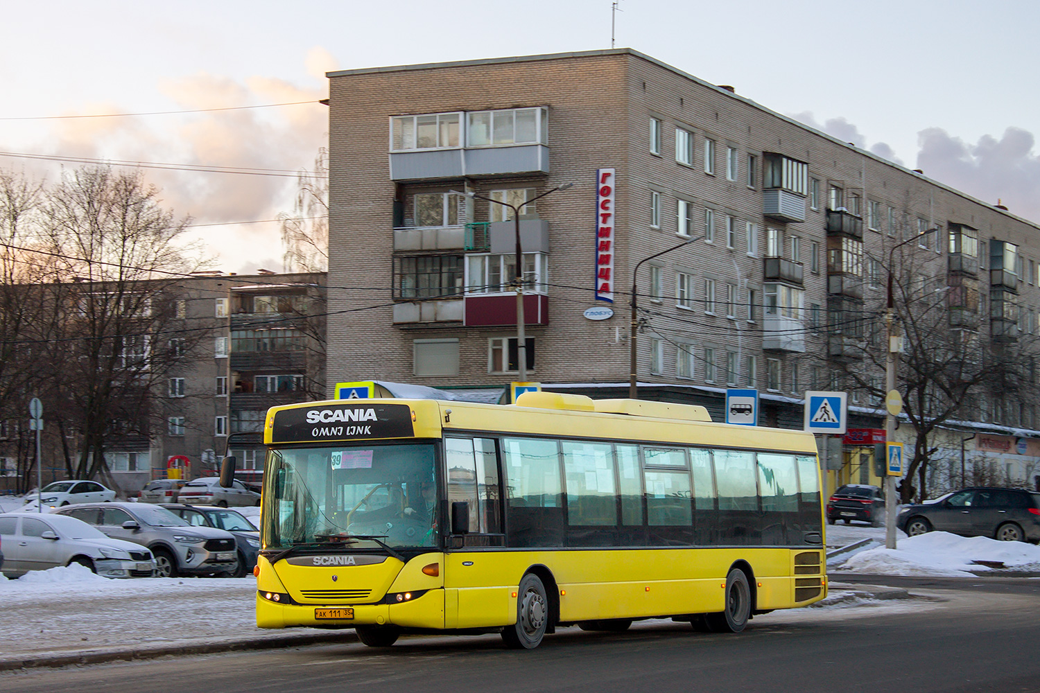 Vologda region, Scania OmniLink II (Scania-St.Petersburg) # АК 111 35