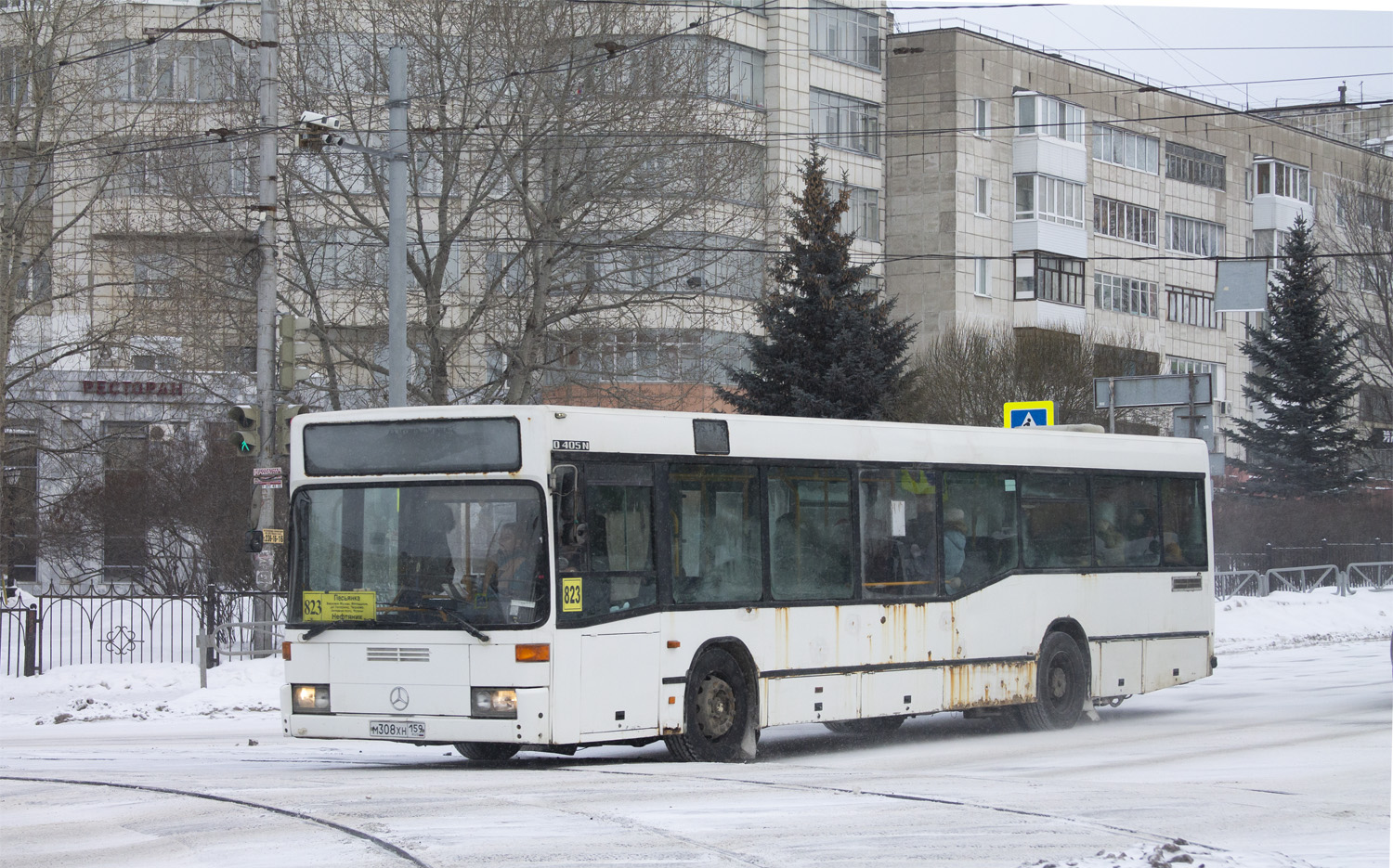Пермский край, Mercedes-Benz O405N2 № М 308 ХН 159