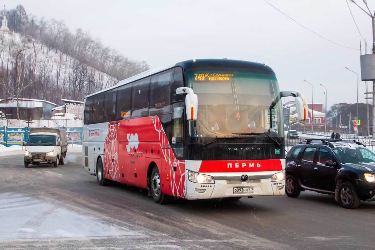Пермский край, Yutong ZK6122H9 № О 893 НМ 159