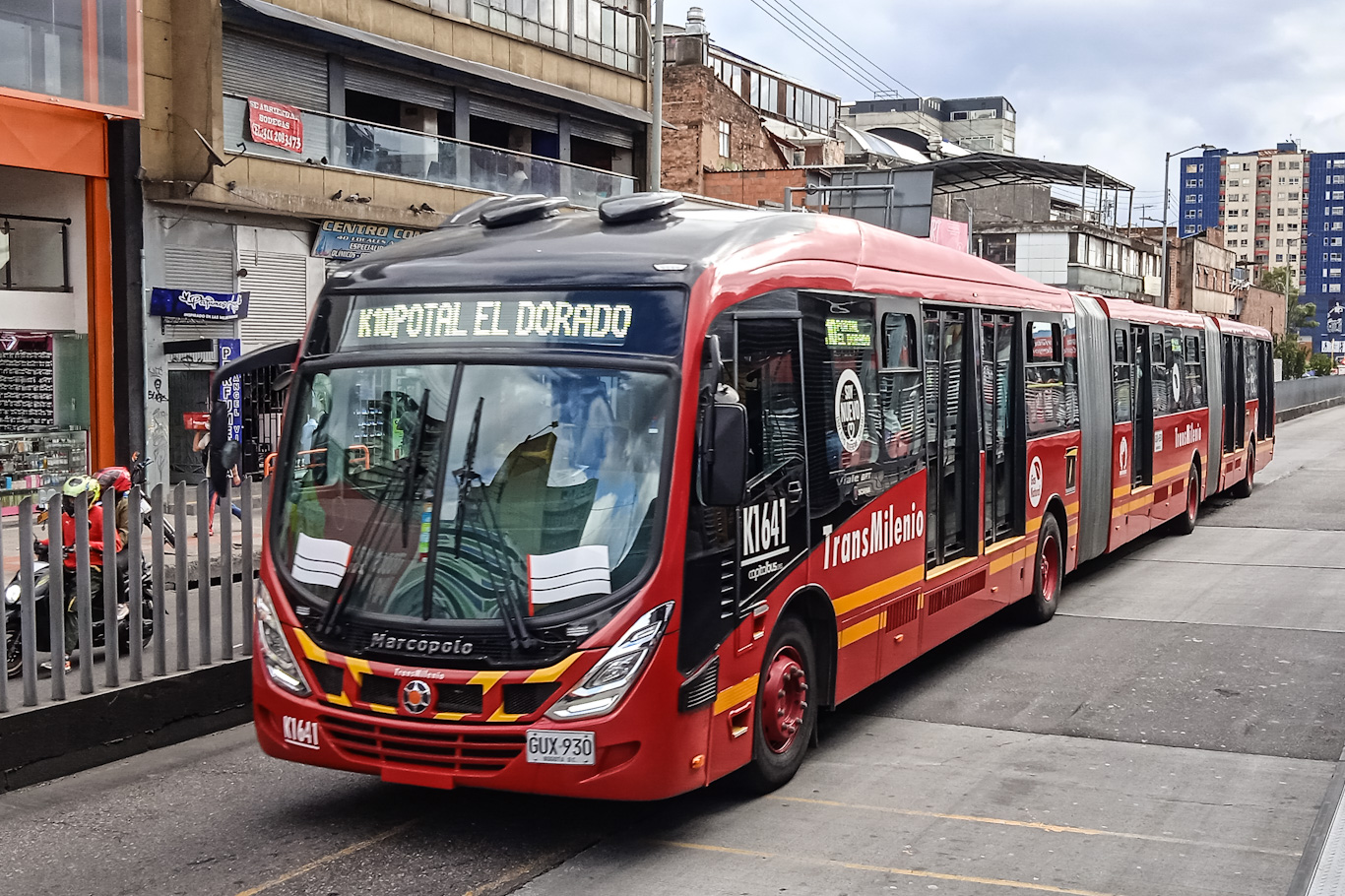 Колумбия, Marcopolo Gran Viale BRT S № K1641
