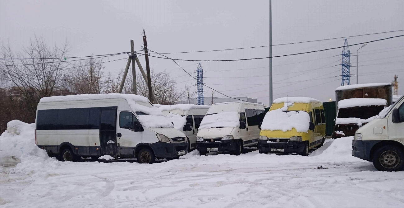 Москва, Нижегородец-2227UT (IVECO Daily) № М 164 СХ 777; Брянская область, FIAT Ducato 244 CSMMC-RS № Н 513 ХС 799