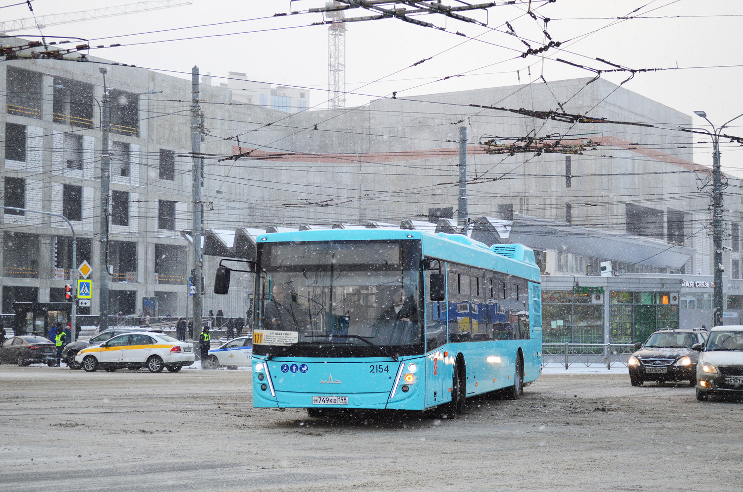 Санкт-Петербург, МАЗ-203.047 № 2154