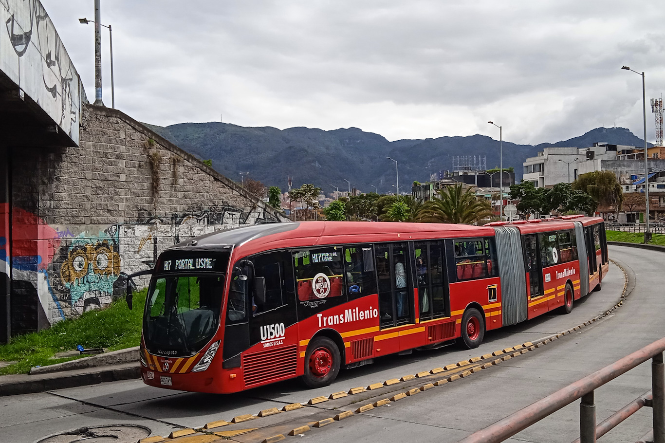 Колумбия, Marcopolo Gran Viale BRT S № U1500