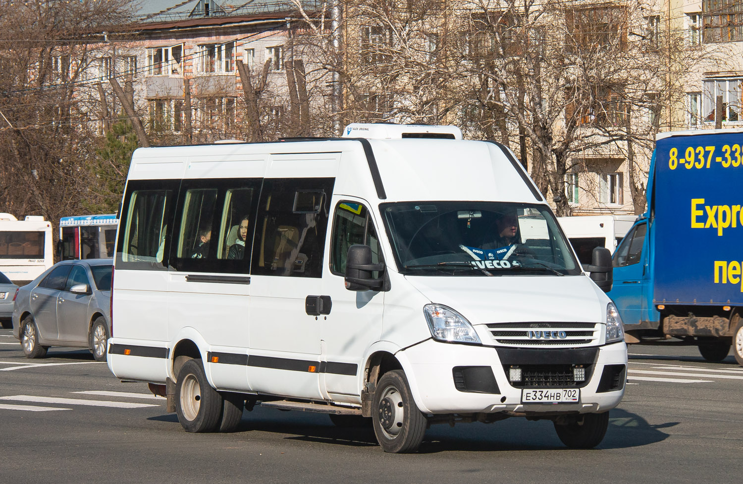 Башкортостан, Нижегородец-2227UT (IVECO Daily) № Е 334 НВ 702
