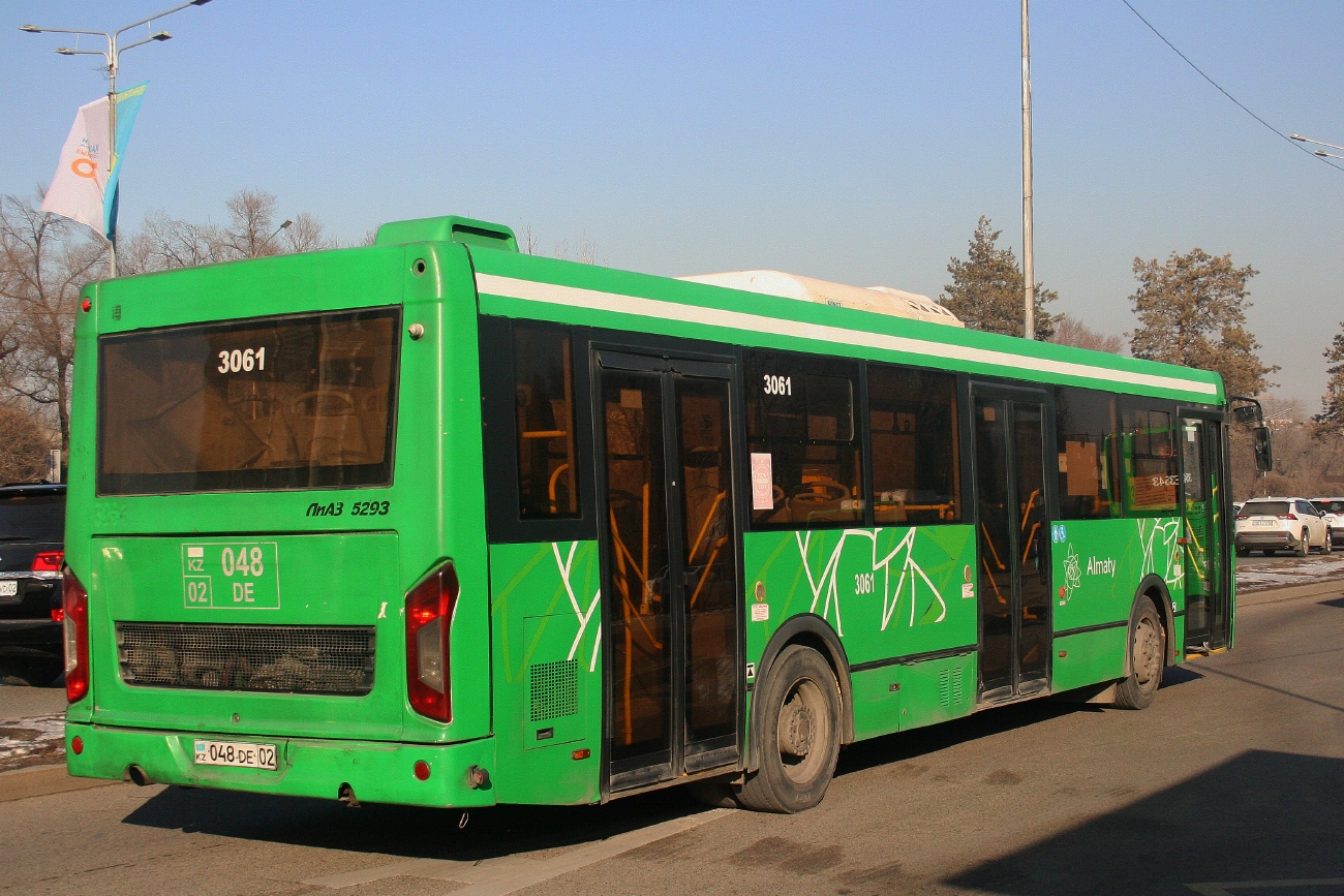 Алматы, ЛиАЗ-5293.60 № 3061