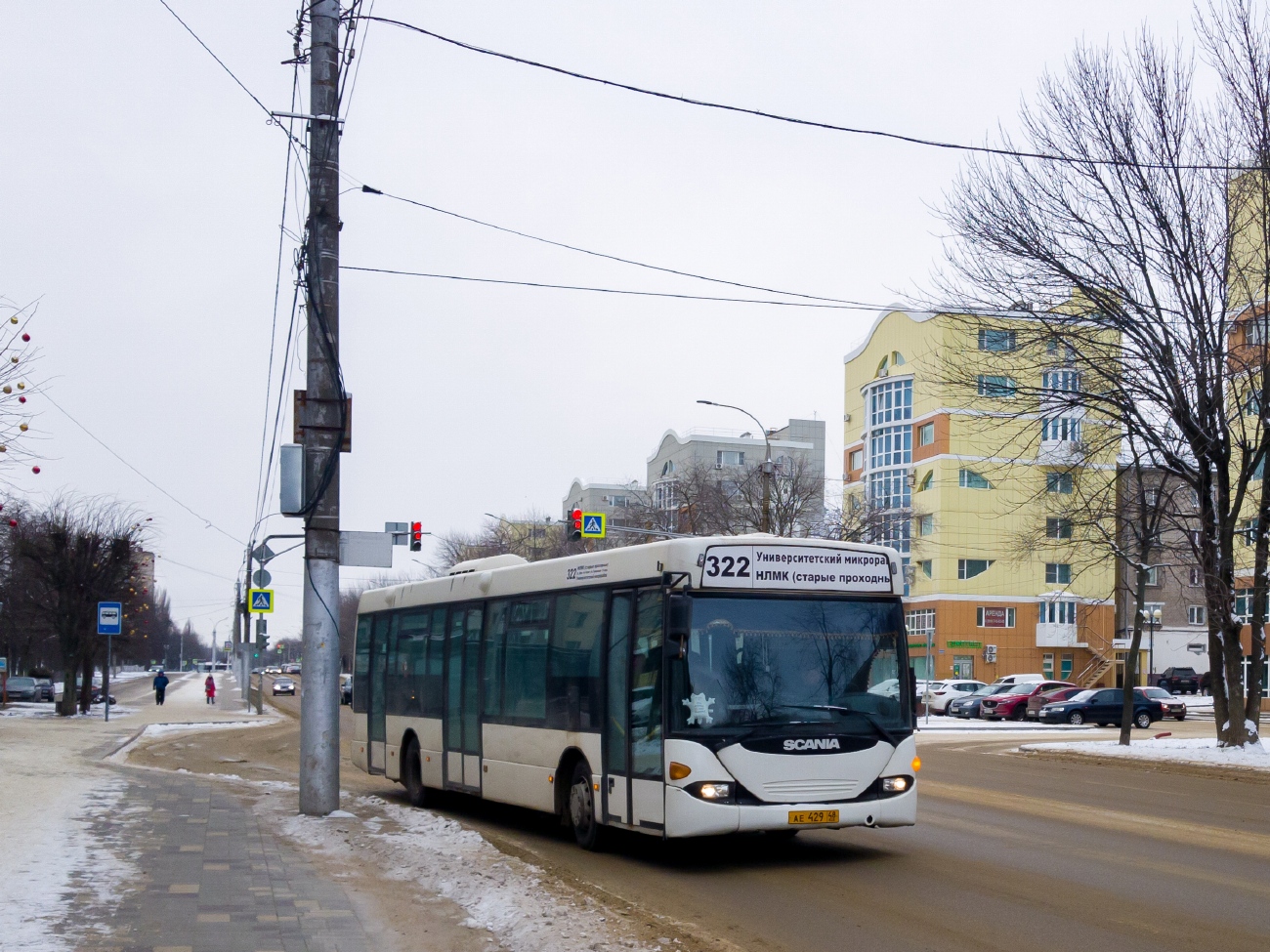 Липецкая область, Scania OmniLink I (Скания-Питер) № АЕ 429 48